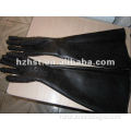 Sand blasting gloves